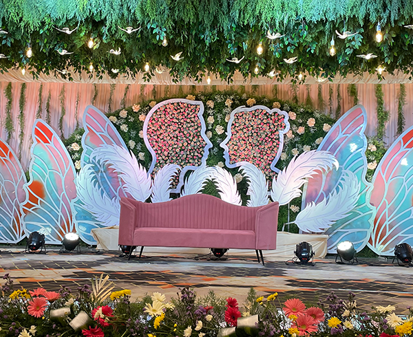 stage decoration for wedding in chennai