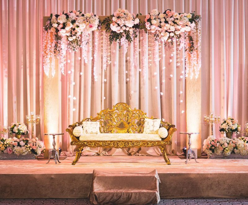 wedding stage decoration price chennai