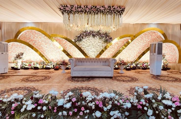 reception stage decoration chennai