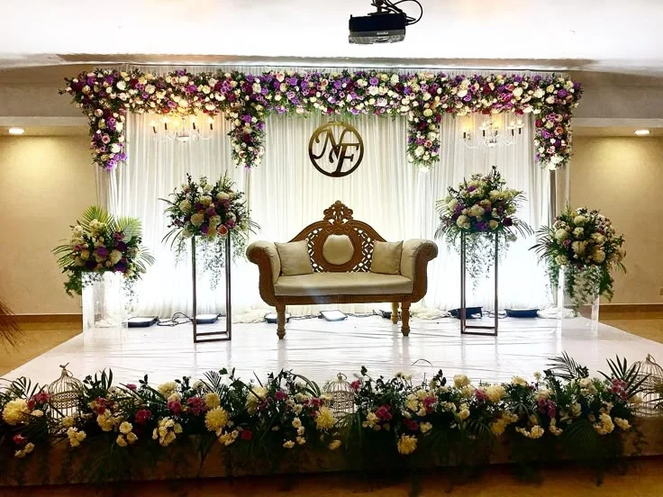 reception stage decoration chennai